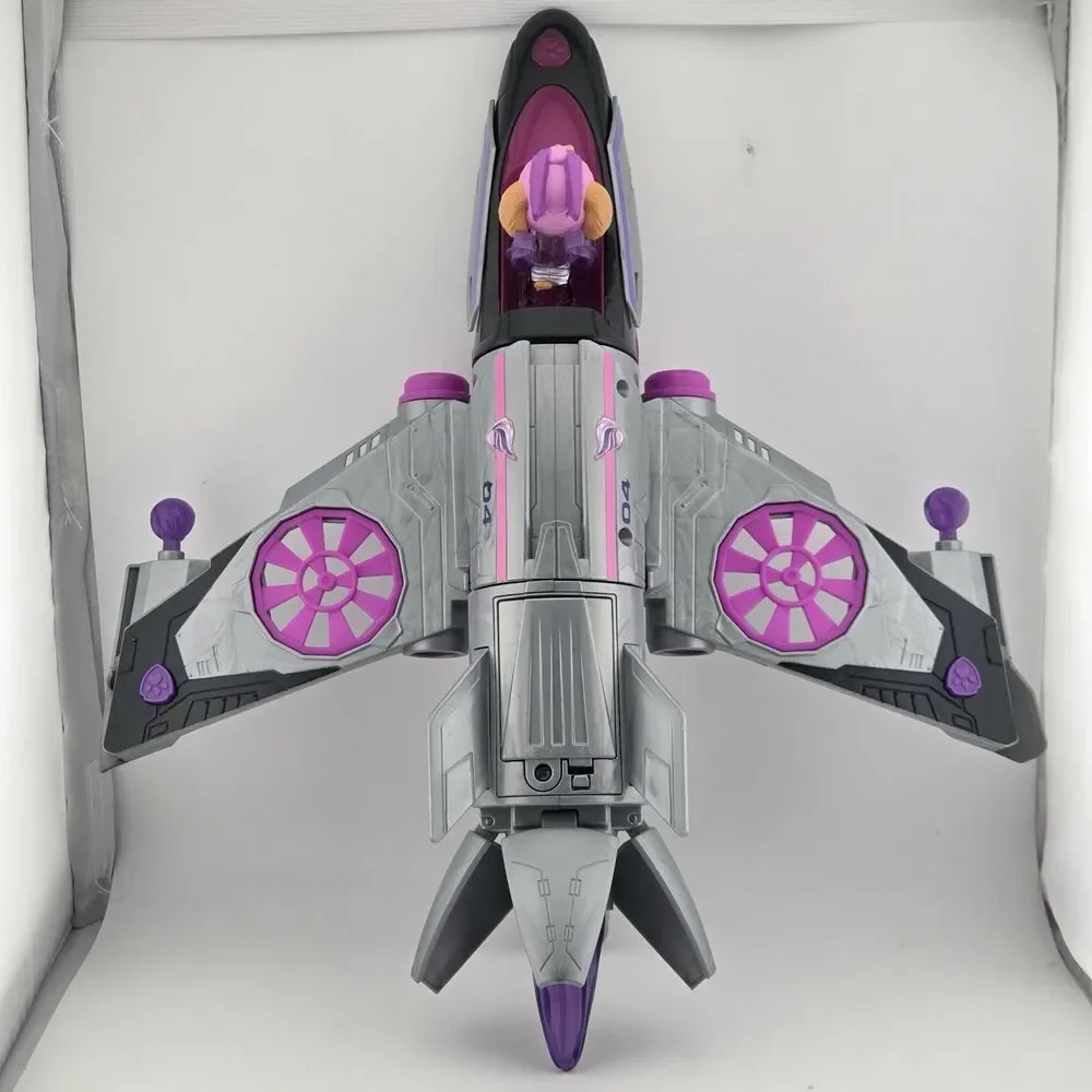 Paw Patrol The Movie Transforming Rescue Jet with Skye Mighty Pups Action Figure